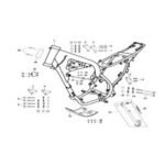 ALT MOTOR BAĞLANTI DEMİRİ ÜST TAKIM (RT250)