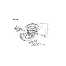 ARKA TEKER MİLİ ( RK 200-R )