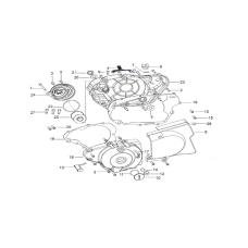 MOTOR KAPAĞI SOL TAPA BÜYÜK ( BLACKSTER 250İ )